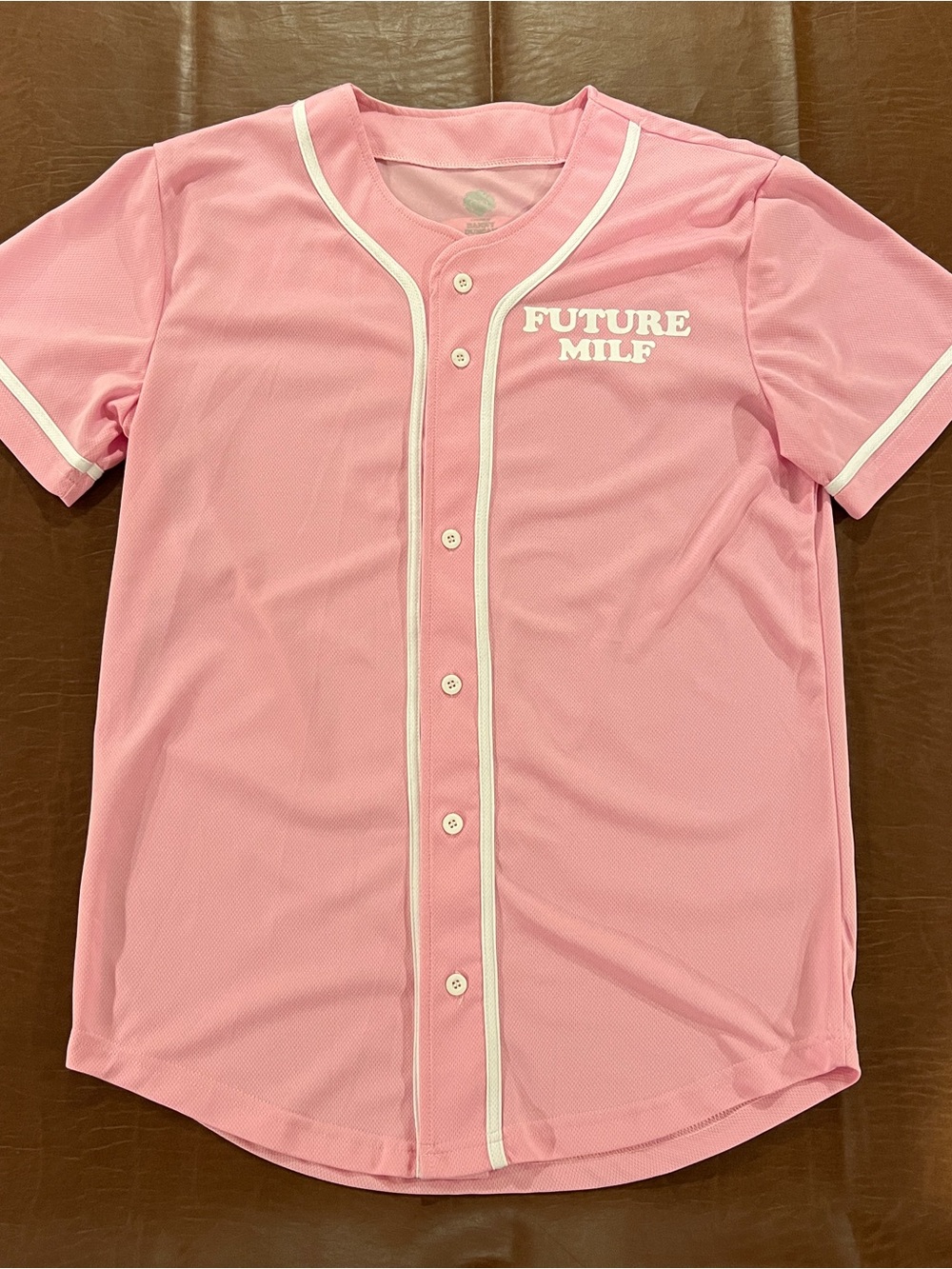 Spencer’s Future Milf Button Down Jersey Shirt - Dual Sided - Size Medium